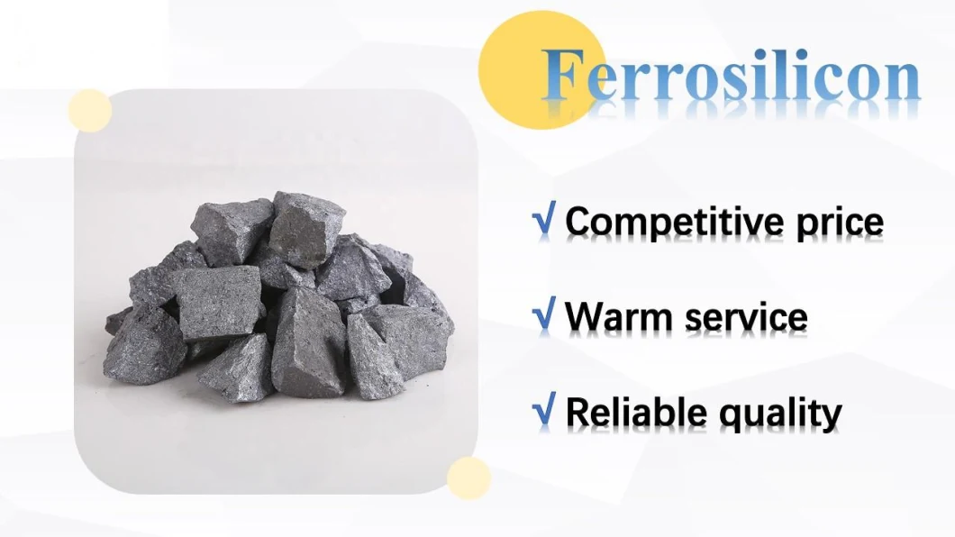 FeSi Supplier Ferrosilicon 72%/75% Content Lump Granule