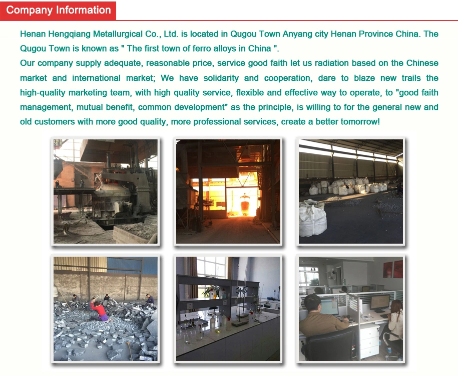 Henan Hengqiang Metallurgical Big Size Ferro Silicon Barium Granule