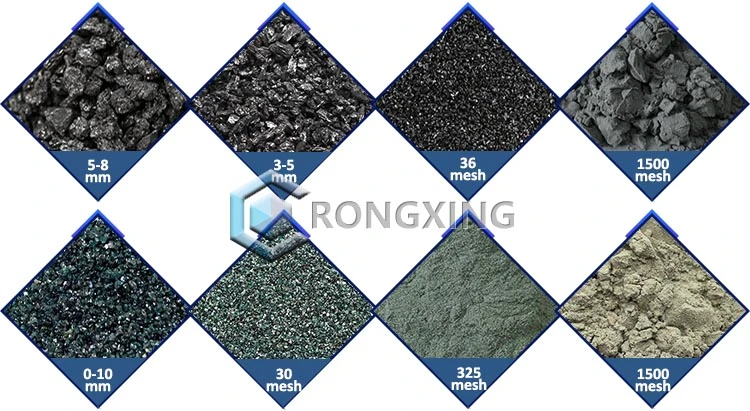 Metallurgical Deoxidizer Sic Black Silicon Carbide Powder Price